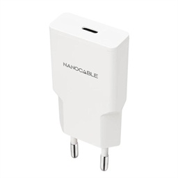 [AATCAT0514] Nanocable Cargador USB-C/PD 25W   Blanco