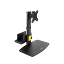 Tooq DB1127TN-B Soporte mesa Monitor+Minipc 17-27