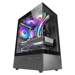 [ICACSM0878] MARS GAMING Caja ATX Ventis FRGB Silence Negro