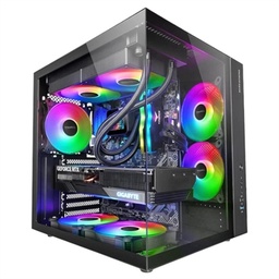 [ICACSM0877] MARS GAMING MCV-ONE Atx Doble Cámara Negro
