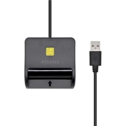 [APTALT0033] Aisens Lector Tarjetas Inteligente DNI Negro
