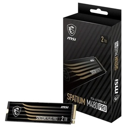 [IAIDSO0960] MSI SSD Spatium M480 Pro 2Tb PCIe 4.0 NVMe 7400Mbs