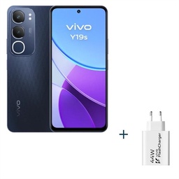 [NTETMO3135] VIVO Y19s 6.68" 6Gb(+6Gb)128Gb Black+ Cargador 44W