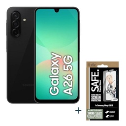 [NTETMO3153] Samsung Galaxy A26 128GB 6GB Black+ protector SAFE