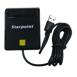 [FLTLCH0038] Lector Tarjeta Chip STP_SCRZW-1 USB Negro