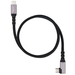 [APTAPC1250] Nanocable Cable USB-C 3.2 GEN2 Acodado 100W 3 M