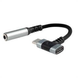 [AISCCI0780] Nanocable Cable Adap. USB-C/M-AUDIO3.5/H+USB/H