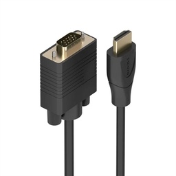 [APTAPC1258] Aisens Cable Conversor HDMI/M a SVGA/M Negro 1m