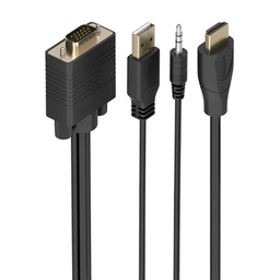 [APTAPC1255] Aisens Cable Conversor SVGA y Audio a HDMI 1m