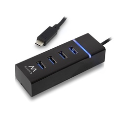 [AAOAUS0157] Ewent E1137 HUB USB TIPO C 4 PUEROS USB 3.1
