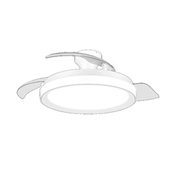 [EPELIM0087] PHILIPS Ventilador techo Luz Bilss106c 28+35W Bl B