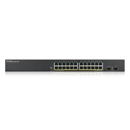 [NSWSAR0270] ZyXEL GS1900-24HPv2 Switch L2 24xGbE PoE Rackmount
