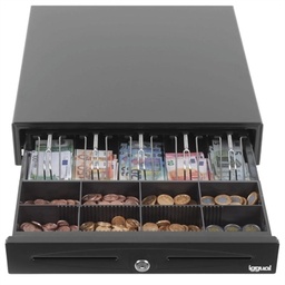 [APTACP0063] iggual Cajón Portamonedas IRON-70 44,5cm 5+8 negro