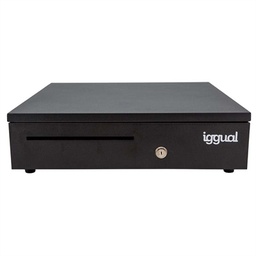 [APTACP0066] iggual Cajón Portamonedas IRON-35 42cm 5+6 negro