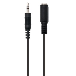 [AISCCI0526] Ewent Cable Audio Estereo 3,5mm/M y 3,5mm/H - 10mt