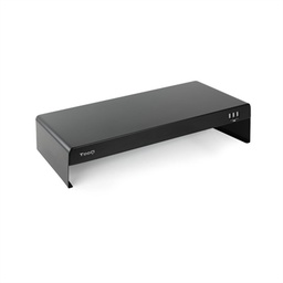 [AISATV0298] Tooq Soporte elevador monitor/portátil 3xUSB negro