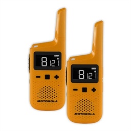 [NTEINT0033] MOTOROLA T72 Walkie Talkie 8Km 16CH IP54 Pack Duo