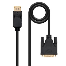 [AISCCI0563] Nanocable Cable Conversor DP a DVI 1 M Negro