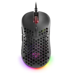 [FTRRCA0740] Mars Gaming Raton Gaming ligero RGB negro