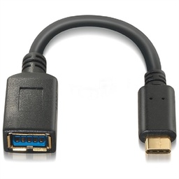 [APTAPC0836] Nanocable Cable USB 3.1 Gen1 3A, USB-C/M-A/F, 15cm