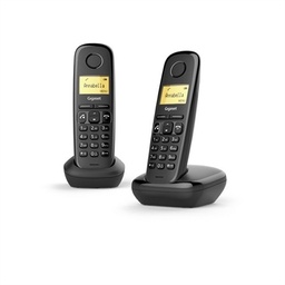 [NTETIN0160] Gigaset A270 Inalámbrico DECT Duo Negro
