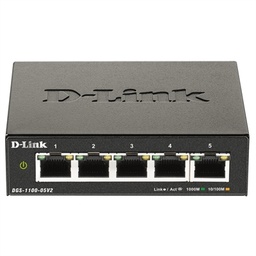 [NSWSSO0275] D-Link DGS-1100-05V2 Switch 5xGigabit EasySmart