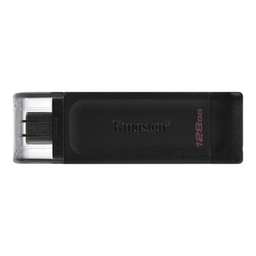 [FAELAP0568] Kingston DataTraveler DT70 128GB USB C 3.2  Negro
