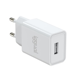 [AATCAT0297] iggual Cargador de pared 1xUSB-A 5V/2A (10W)