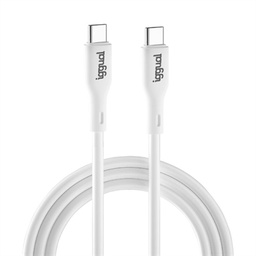 [AATCAT0305] iggual Cable USB-C/USB-C 100 cm blanco Q3.0 3A 60W