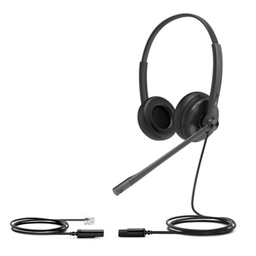[MAUAMI0907] YEALINK YHS34 Dual Auriculares biaurales cable RJ