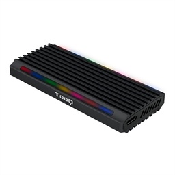 [AAACET0257] Tooq Caja Externa SSD M.2 NGFF/NVMe USB-C Negro