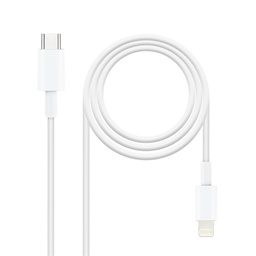 [AAOATI1146] Nanocable Cable Lightning a USB-C 0,5 metros