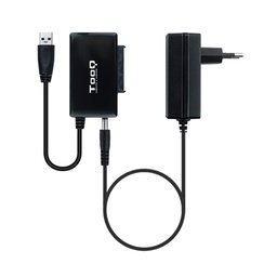 [AAACET0258] Tooq Adaptador USB 3.0 para discos 2,5"/3,5"