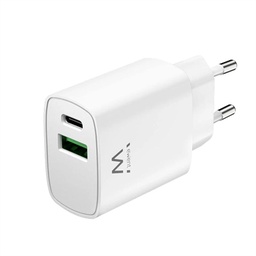 [AATCAT0327] EWENT Cargador rapido Q3 20w Usb-C y Usb-A