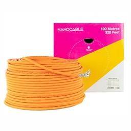 [ANEAHE0823] Nanocable Cable Red CAT7 CPR LSZH AWG23 100M