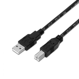 [AIEACI0095] Aisens Cable USB 2.0 tipo A/M-B/M 1.8m