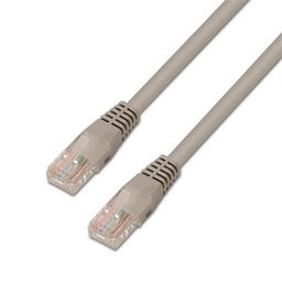 [ANEAHE0837] Aisens Latiguillo RJ45 CAT.6 UTP 1.0m Gris Cobre