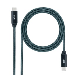 [APTAPC1045] Nanocable Cable USB 3.2 Gen2x2 100W 4K USB-C 1.5m