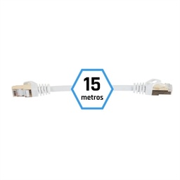 [ANEAHE0865] iggual Latiguillo CAT7 SFTP LSZH 15 metros blanco