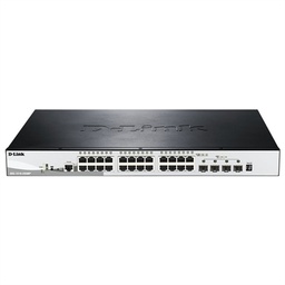 [NSWSAR0328] D-Link DGS-1510-28XMP/E Switch L2 24xGB PoE 4x10Gb