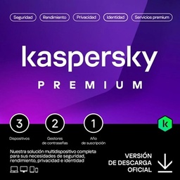 [WSSVHO0536] Kaspersky Premium 3L/1A ESD