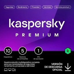 [WSSVHO0538] Kaspersky Premium 10L/1A ESD
