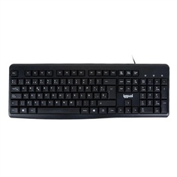 [FTRTUS0548] iggual Teclado estándar CK-BASIC2-105T negro