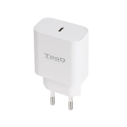 [AATCAT0360] Tooq Cargador pared USB-C PD3.0 20W Blanco