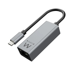 [NADACA0244] EWENT ADAPTADOR DE RED GIGABIT USB-C ALUMINIO