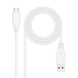 [APTAPC1125] Nanocable Cable USB 3.1 Gen2 USB-C/A 2 M Blanco
