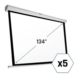 [MPRPAY0069] iggual Pack 5 x Pantalla 134" 4:3 240x240 eléctric