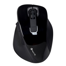 [FTRRIN0401] NGS Ratón Inalámbrico 2.4 GHz BOWBLACK16000DPI Neg