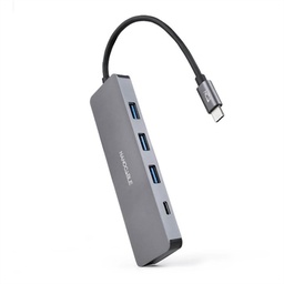 [AAOAUS0219] Nanocable HUB USB-C a 3xUSB 3.0/H+1xUSB-C/H