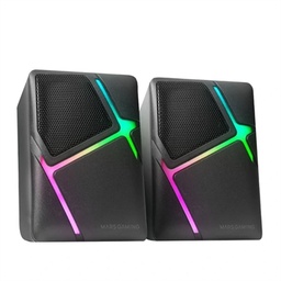 [MAUAPO0553] Mars Gaming Altavoces MS-H RGB Negro